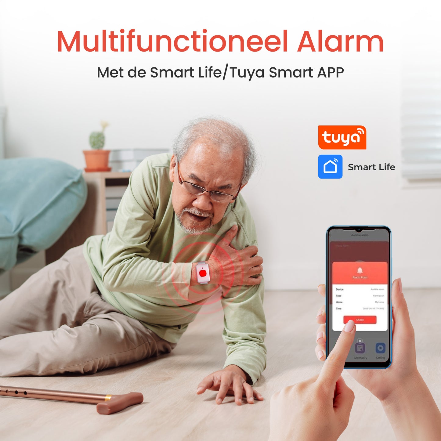 Alarmknop voor ouderen - Starstation ®