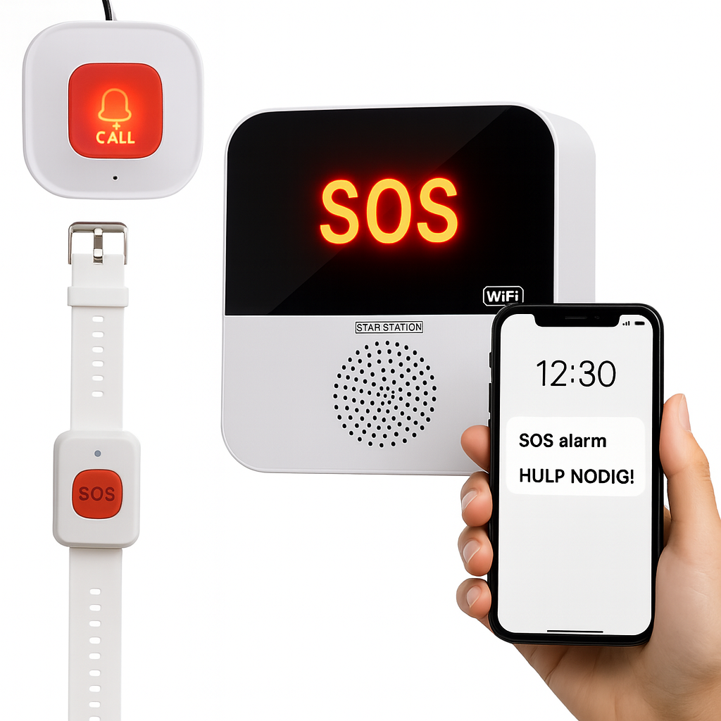 Alarmknop voor ouderen - Starstation ®